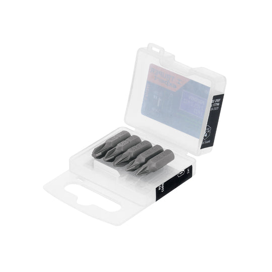 PUDE-2001 Estuche con 5 puntas pozidriv combinadas largo 1", Expert