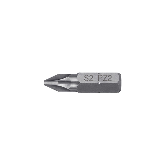 PUDE-2102 Estuche con 5 puntas pozidriv PZ2 largo 1", Truper Expert
