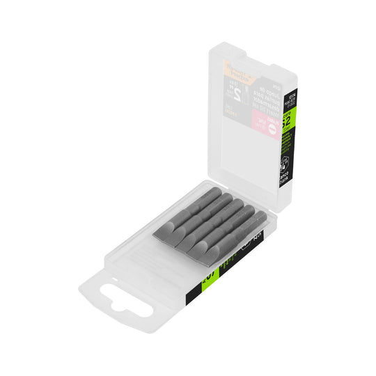 PUDE-3231 Estuche con 5 puntas planas de 5/16" largo 2", Truper Expert