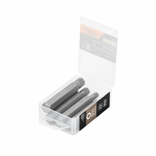 PUDE-8204 Estuche con 4 puntas brístol combinadas largo 3", Expert