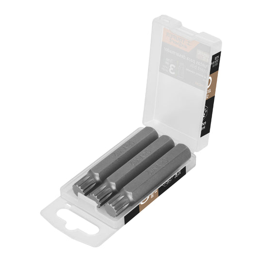 PUDE-8212 Estuche con 3 puntas bristol M12 largo 3", Truper Expert