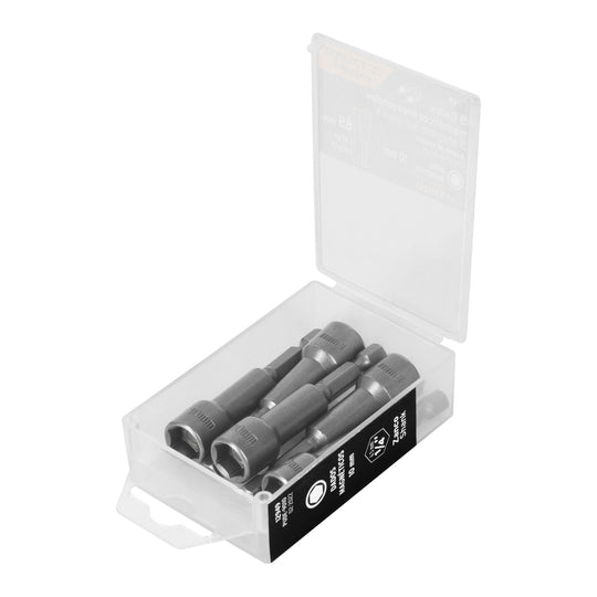 PUDE-9010 Estuche con 5 dados magnéticos de 10 mm largo 2-1/2", Expert