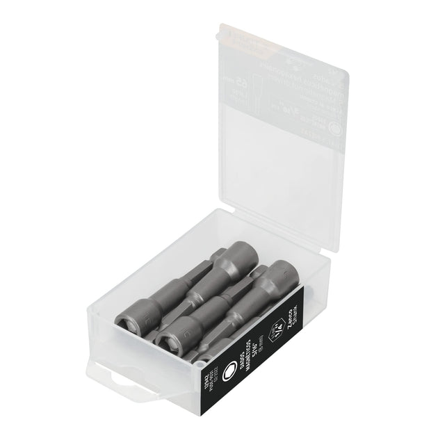 PUDE-9031 Estuche con 5 dados magnéticos de 5/16" largo 2-1/2", Expert