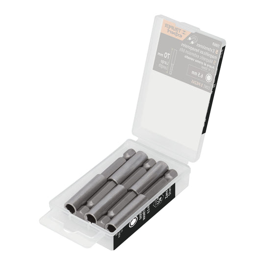 PUDE-9070 Estuche con 5 extensiones de 70 mm, magnéticas, EXPERT