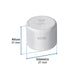 Tapón Hembra PVC Foset PVC-301, 1/2" NPT, 42 kgf/cm²