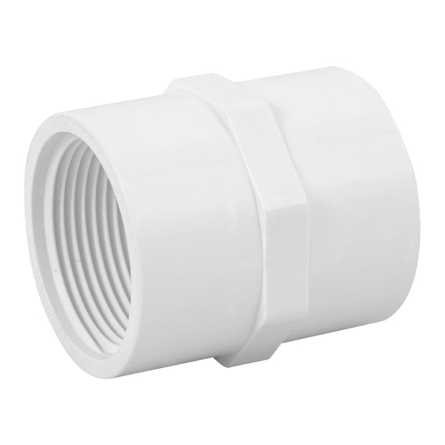 PVC-604 Adaptador hembra de PVC 1-1/4", FOSET