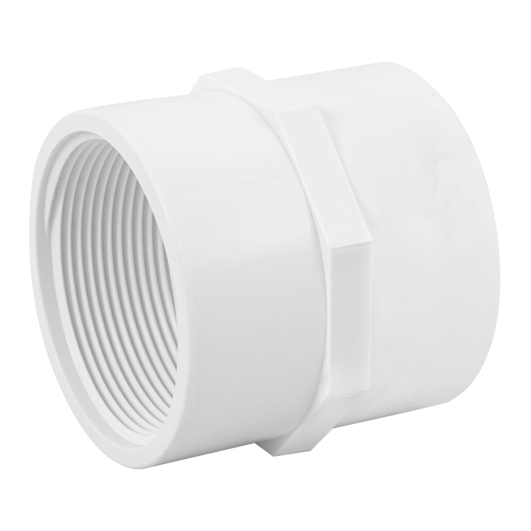 PVC-606 Adaptador hembra de PVC, 2", FOSET