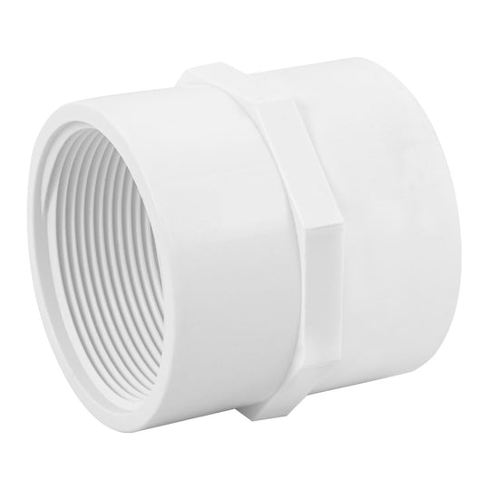PVC-606 Adaptador hembra de PVC, 2", FOSET