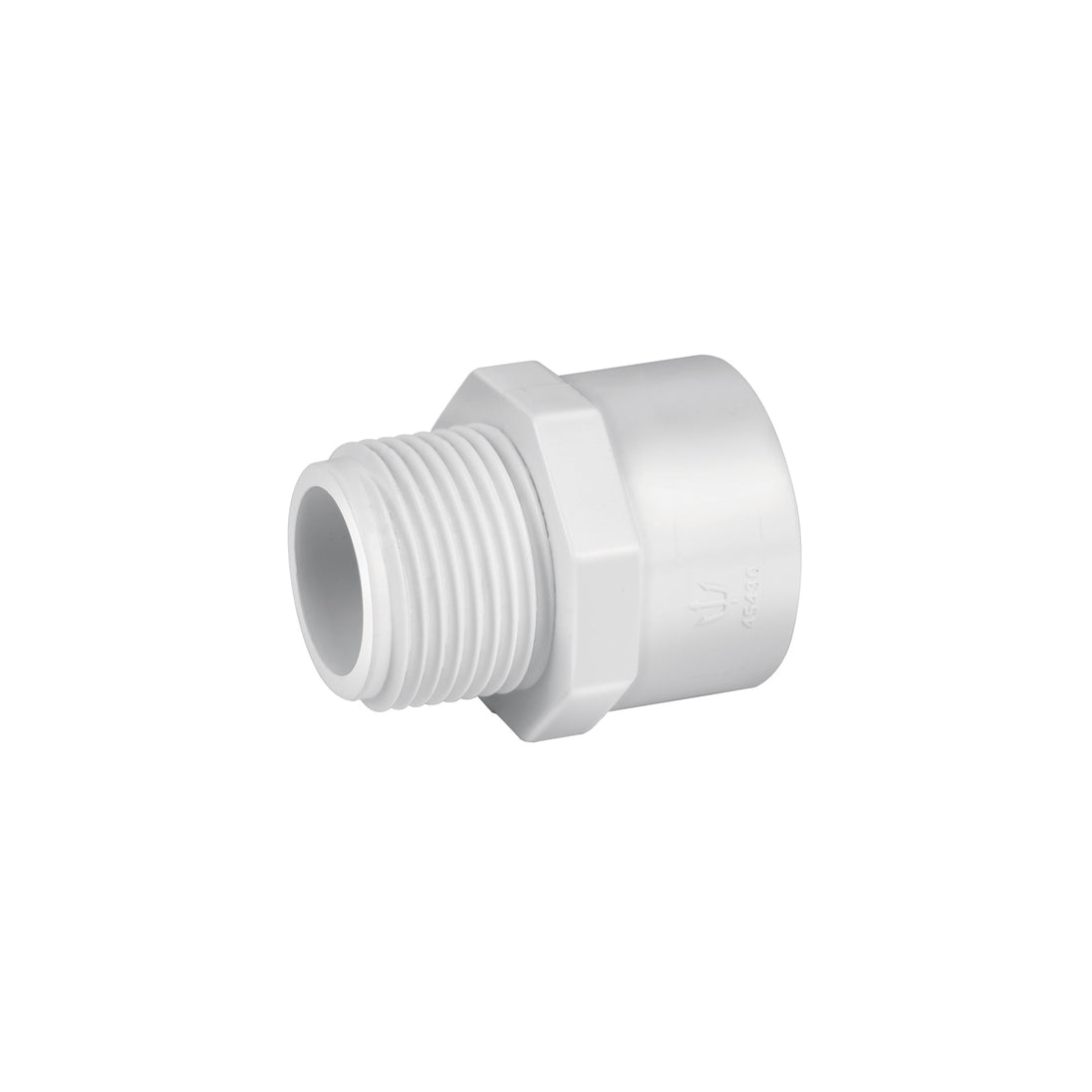 PVC-612 Adaptador macho de PVC de 3/4", FOSET