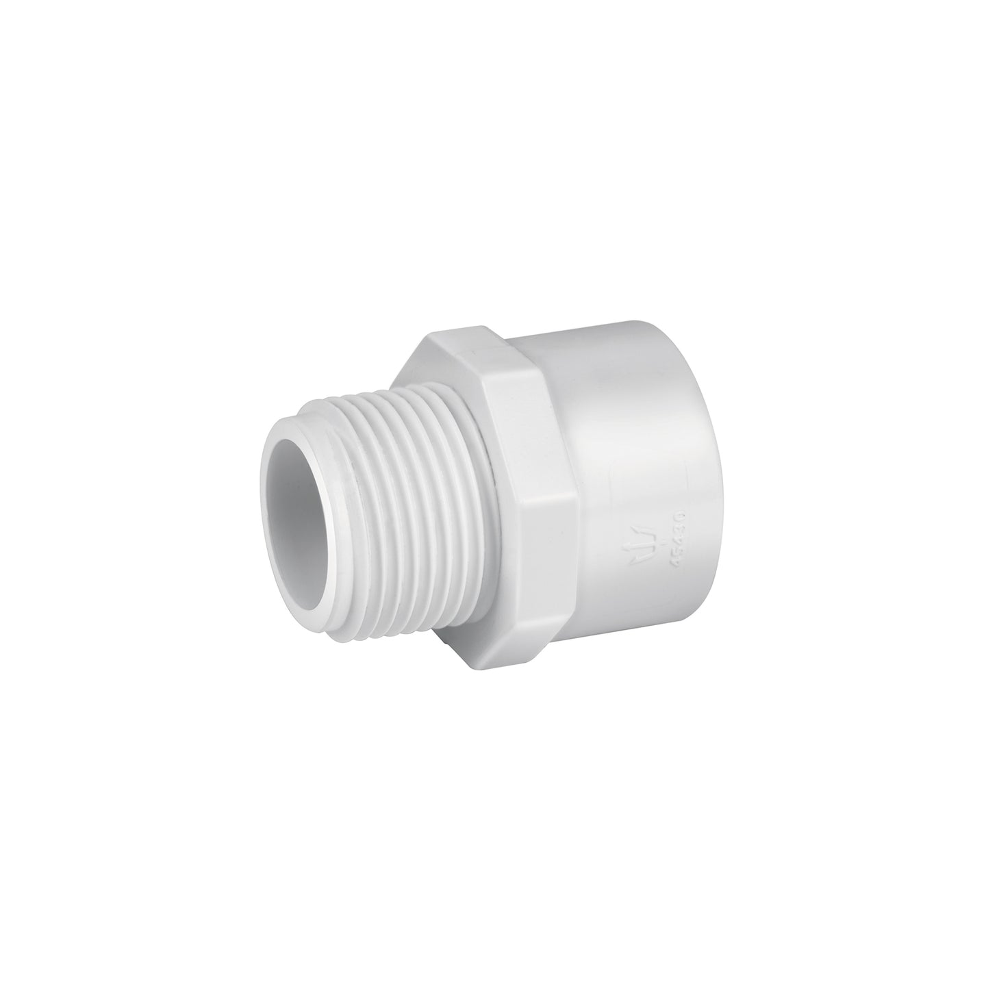 PVC-612 Adaptador macho de PVC de 3/4", FOSET