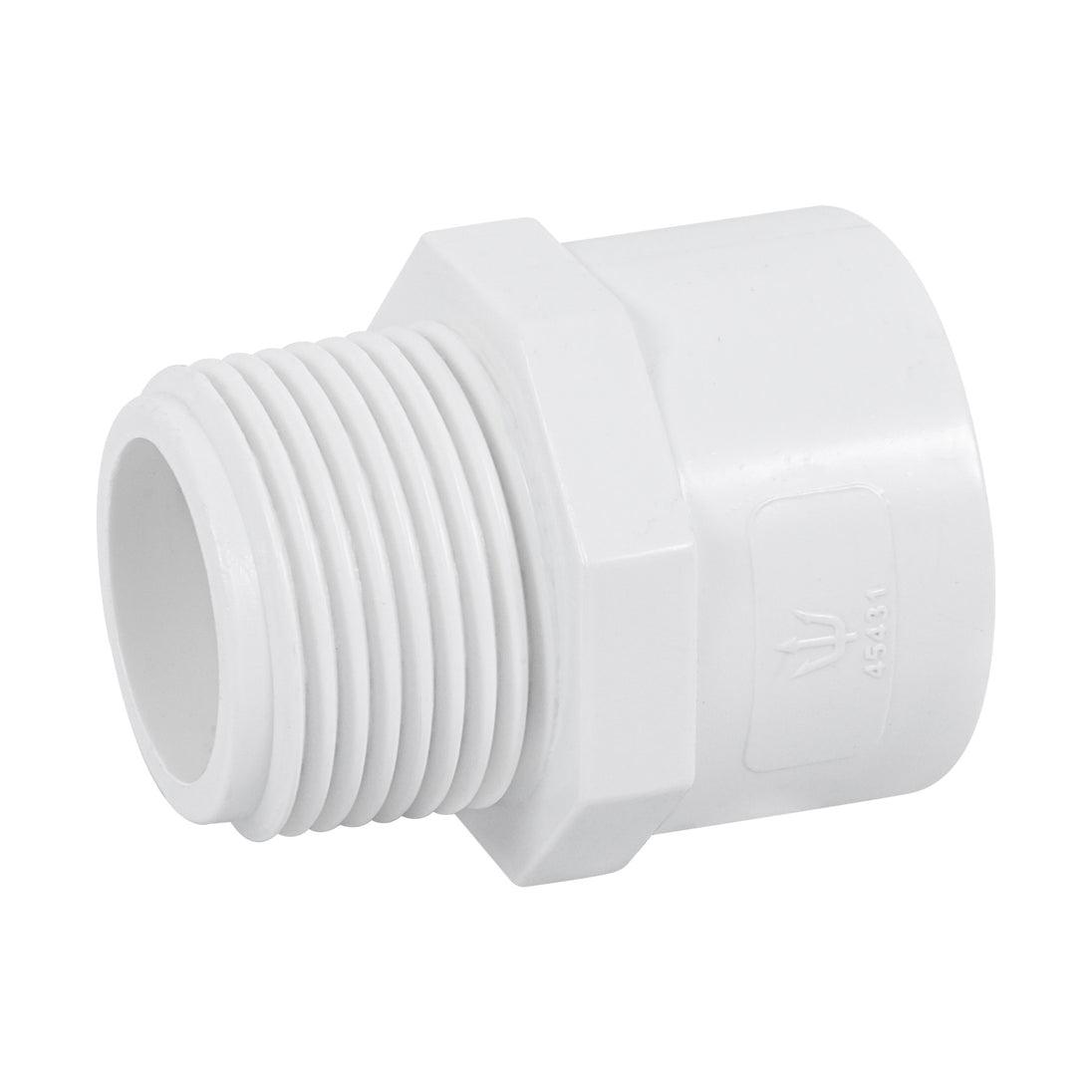 PVC-613 Adaptador macho de PVC de 1", FOSET