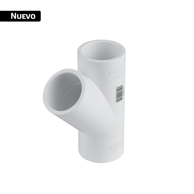 Válvula de Bola PVC 1" Cédula 40 Foset PVC-803 | 100 psi