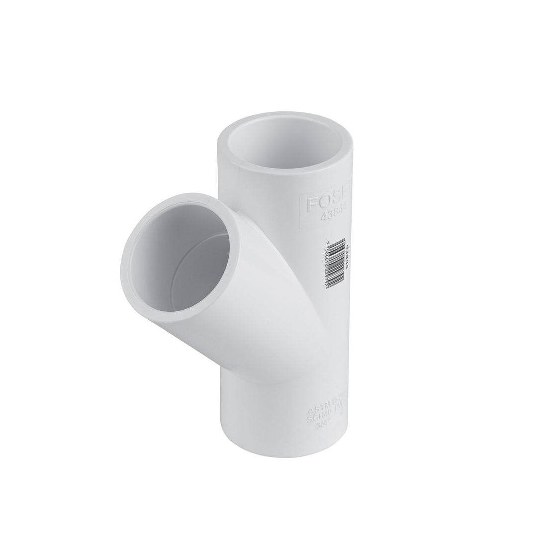 Yee Sencilla de PVC Foset PVC-803, 1" (25 mm), Presión 32 kgf/cm²
