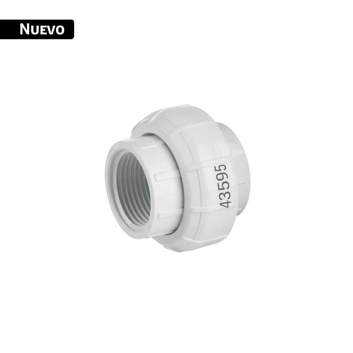 Tubo PVC Cédula 40 1" NPT Foset PVC-983 | Agua Fría