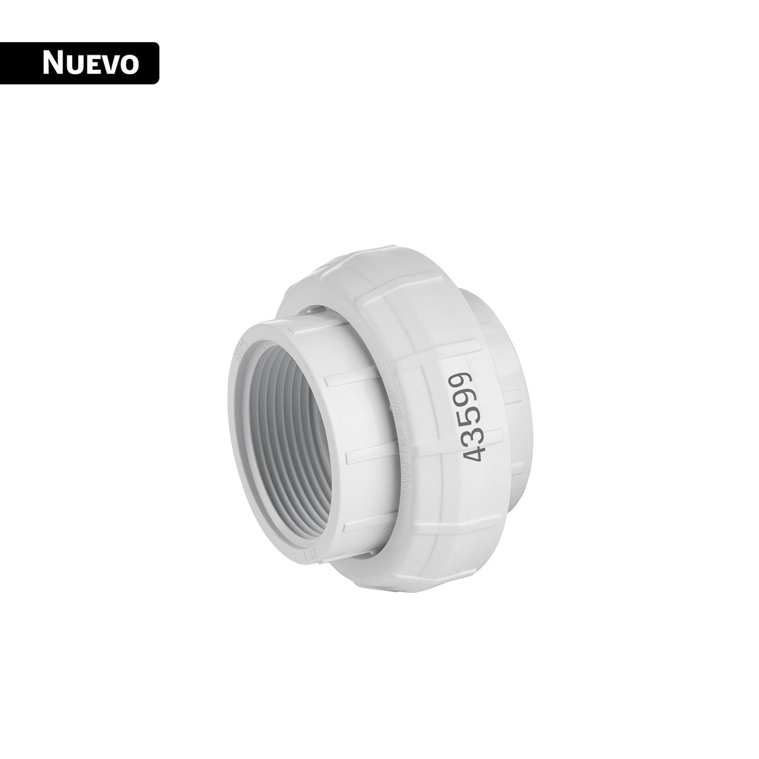 Válvula de PVC Cédula 40 1-1/2" NPT | Foset PVC-985