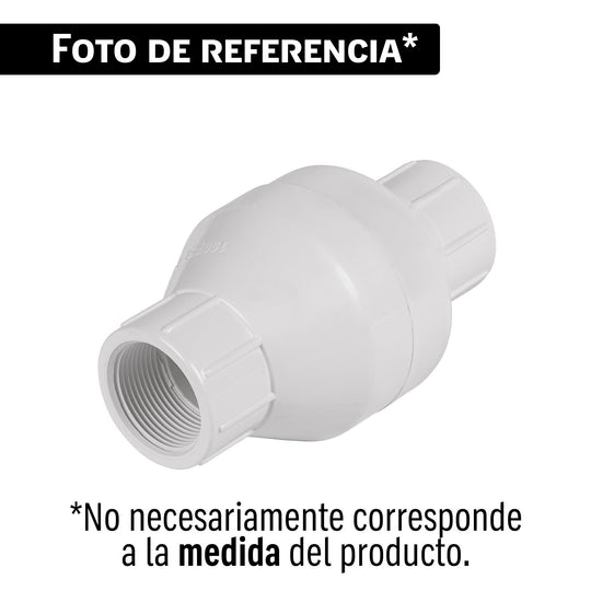 Codo Hembra PVC 1-1/4" Foset | Conexión Rosca Industrial