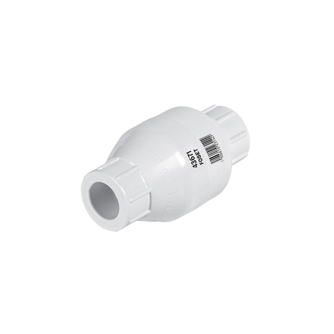 Válvula Check Foset PVC-CHE-1/2, 1/2" (13 mm), PVC cédula 40