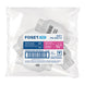 Válvula Check Foset PVC-CHE-1/2, 1/2" (13 mm), PVC cédula 40