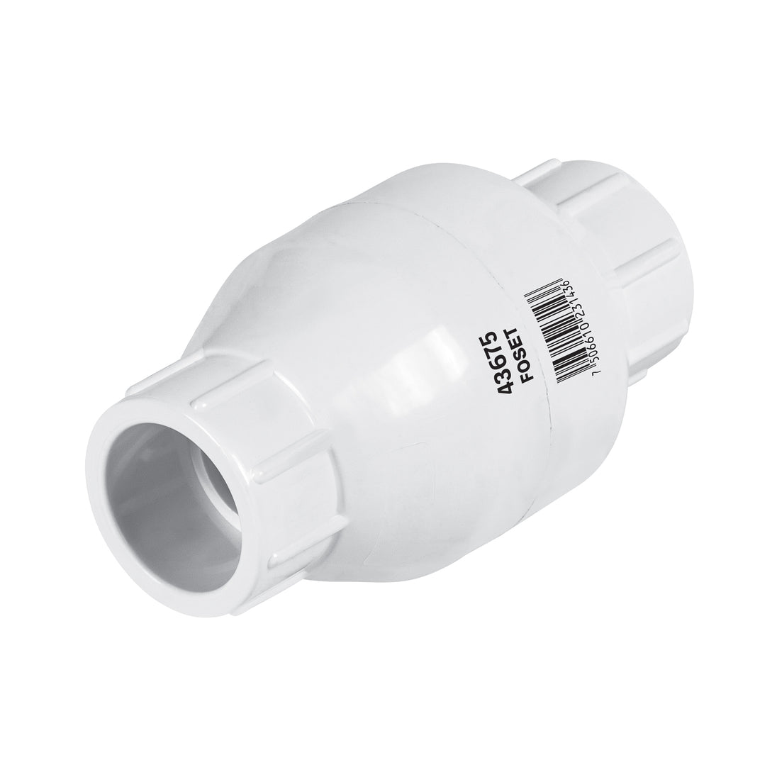 Válvula Check Foset PVC-CHE-3/4R, 3/4" NPT, PVC Cédula 40