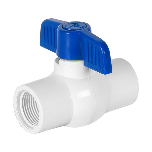 PVC-ES-3/4R Válvula esfera de PVC 3/4" roscable, FOSET
