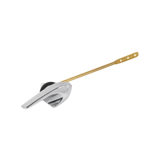 PW-027 Palanca frontal metálica cromada robusta para WC, FOSET