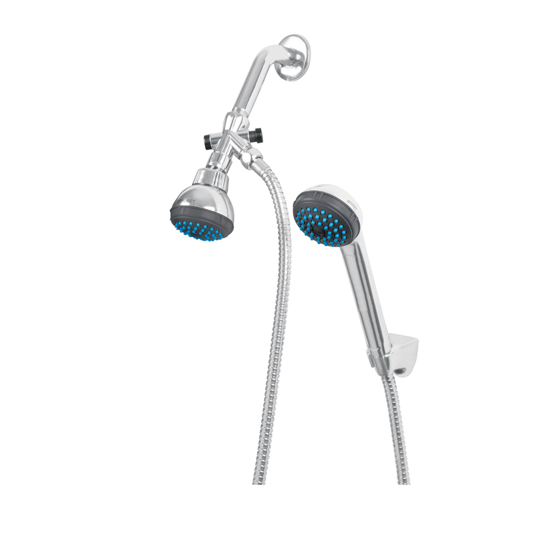 R-007 Regadera 2-1/2" con extensión tipo teléfono, FOSET BASIC