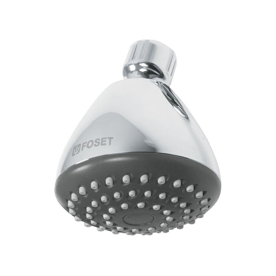 R-201S Regadera redonda 3-1/4", ABS, sin brazo, cromo, AERO