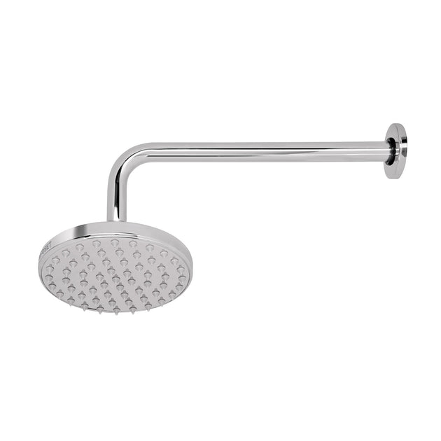 R-206 Regadera cromo 6" plato redondo, con brazo, FOSET ELEMENT