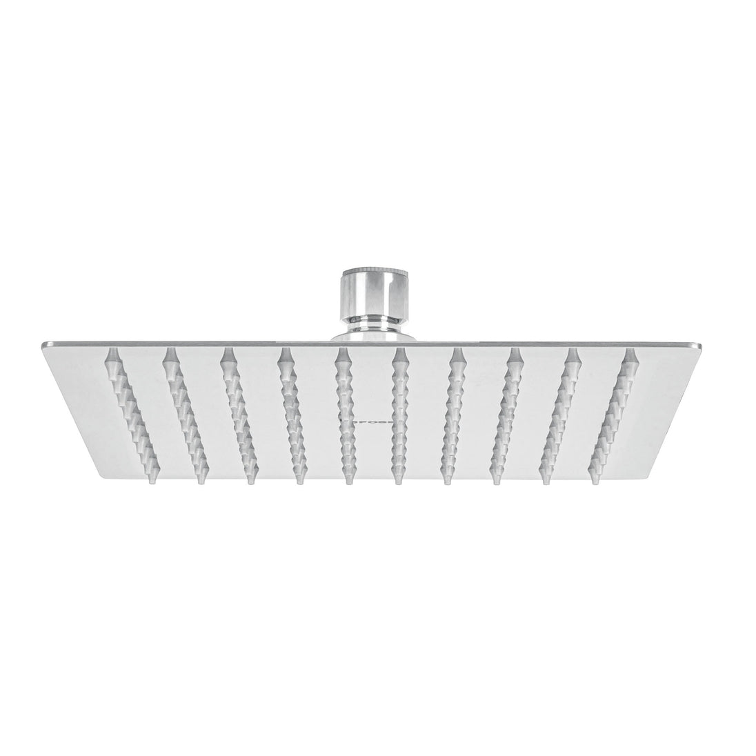 R-308S Regadera plato cuadrado 8" sin brazo, cromo, FOSET RIVIERA