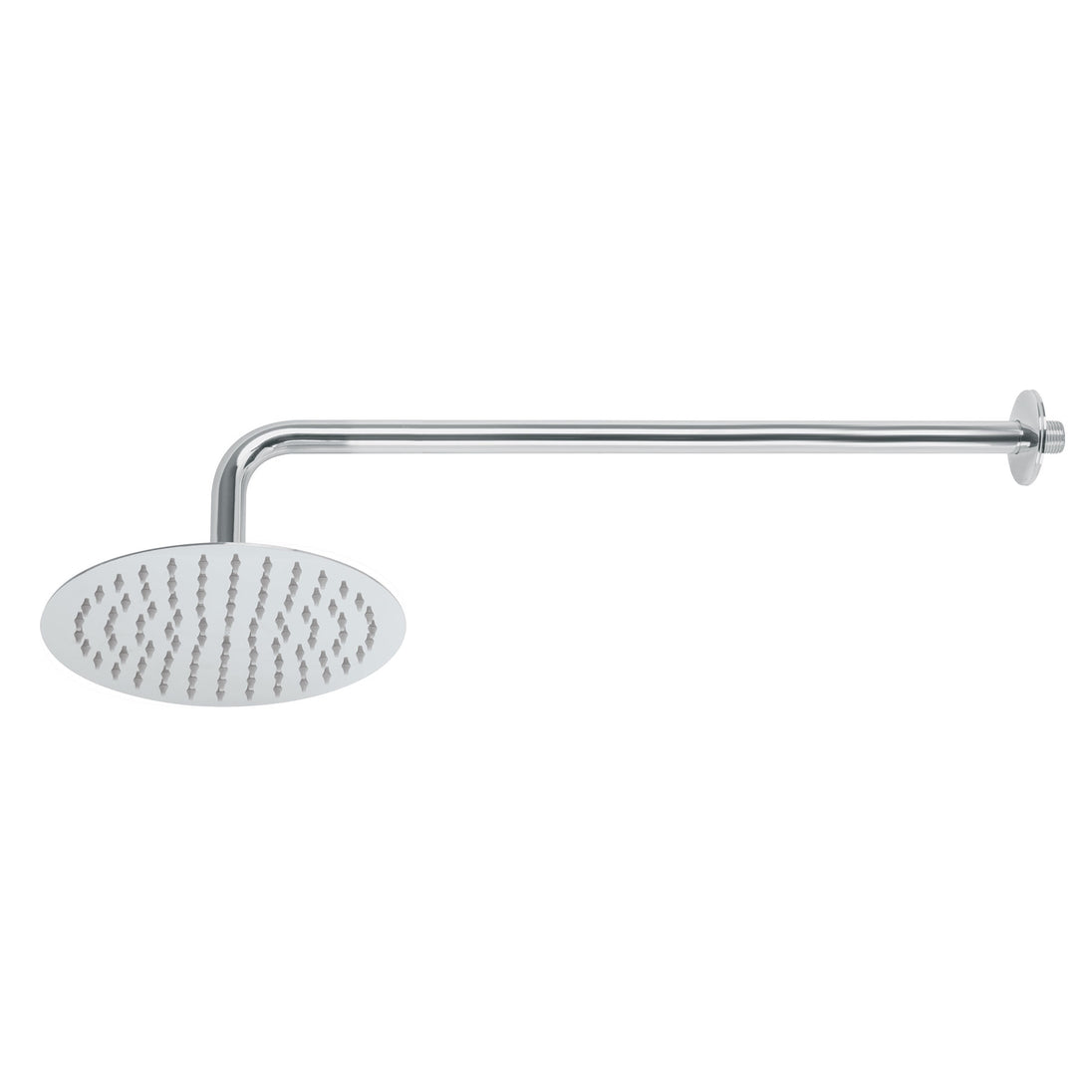 R-309 Regadera plato redondo 8" con brazo, cromo, FOSET RIVIERA
