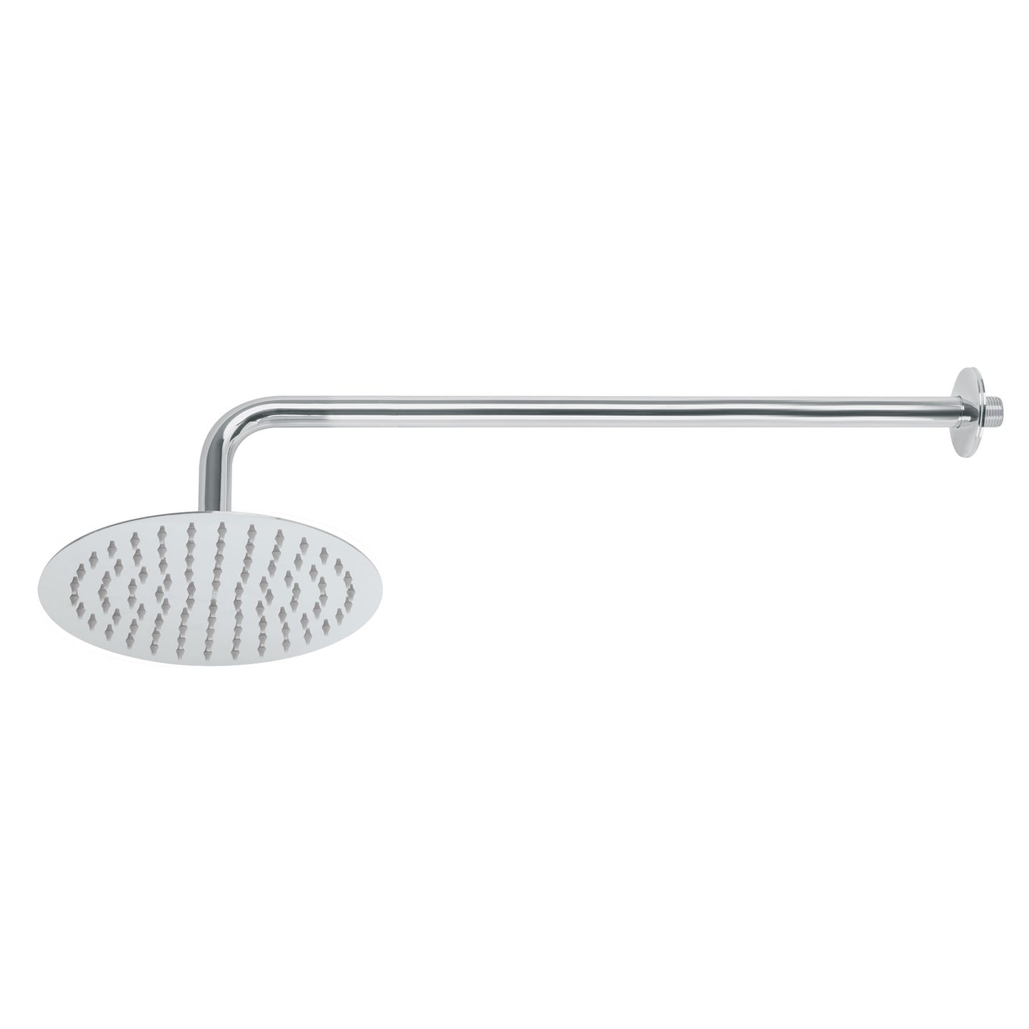 R-309 Regadera plato redondo 8" con brazo, cromo, FOSET RIVIERA