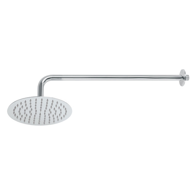 R-309 Regadera plato redondo 8" con brazo, cromo, FOSET RIVIERA