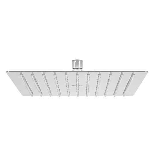 R-310S Regadera plato cuadrado 10" sin brazo, cromo, FOSET RIVIERA