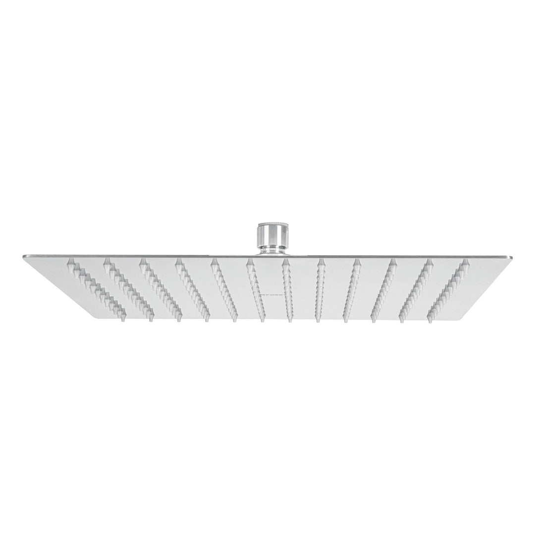 R-312S Regadera plato cuadrado 12" sin brazo, cromo, FOSET RIVIERA