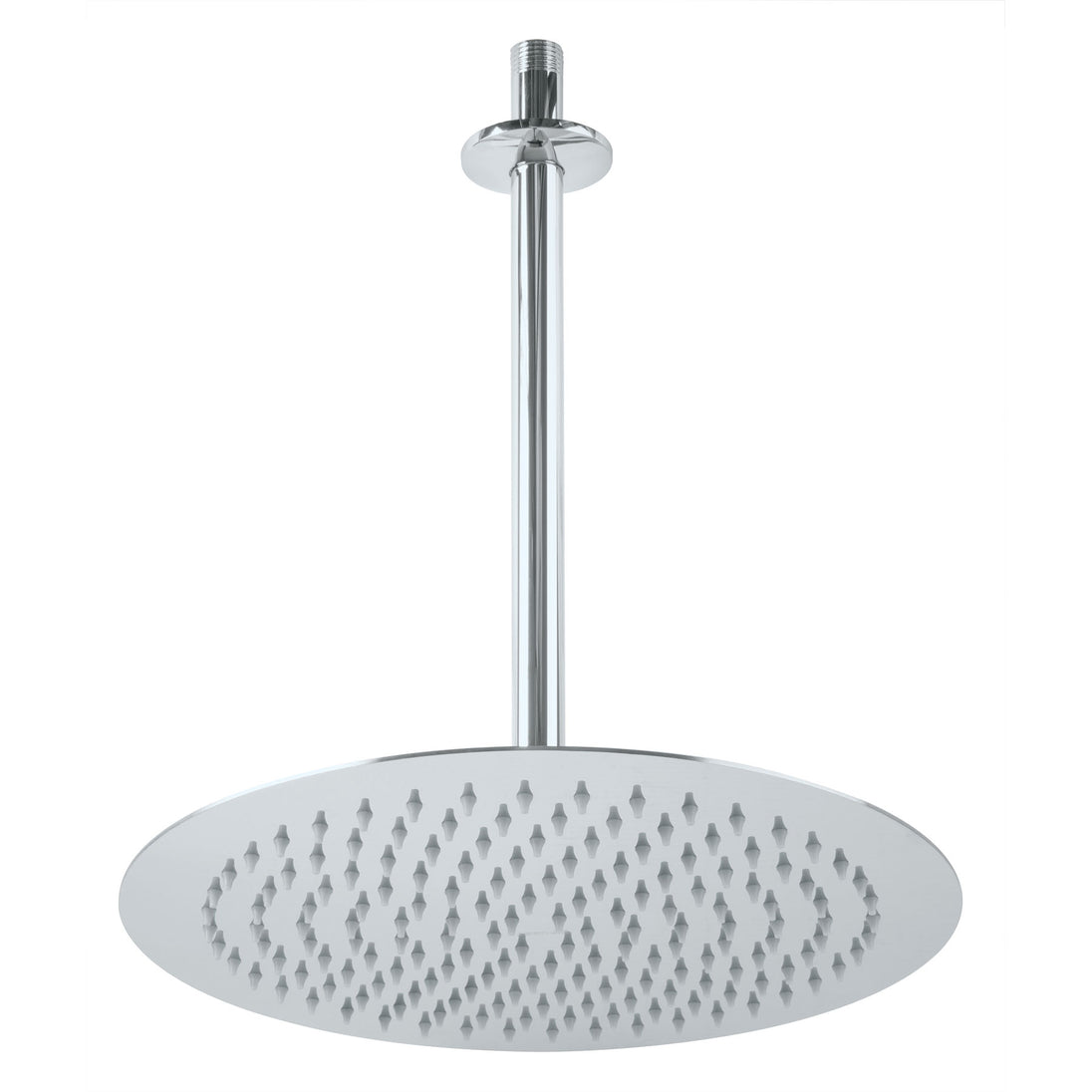 R-313 Regadera plato redondo 12" con brazo, cromo, FOSET RIVIERA