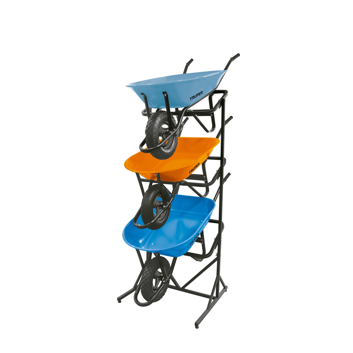 R-3CAT Rack para 3 carretillas estibadas, Truper
