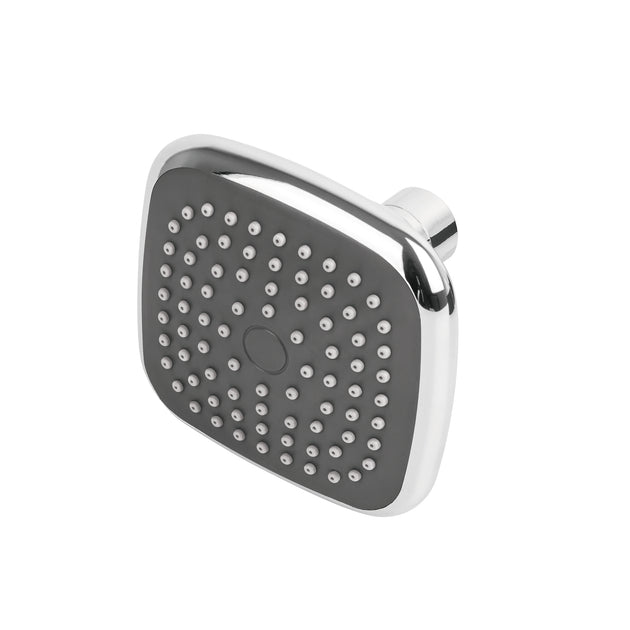 R-401S Regadera cuadrada de ABS 3-3/4" sin brazo, FOSET BASIC