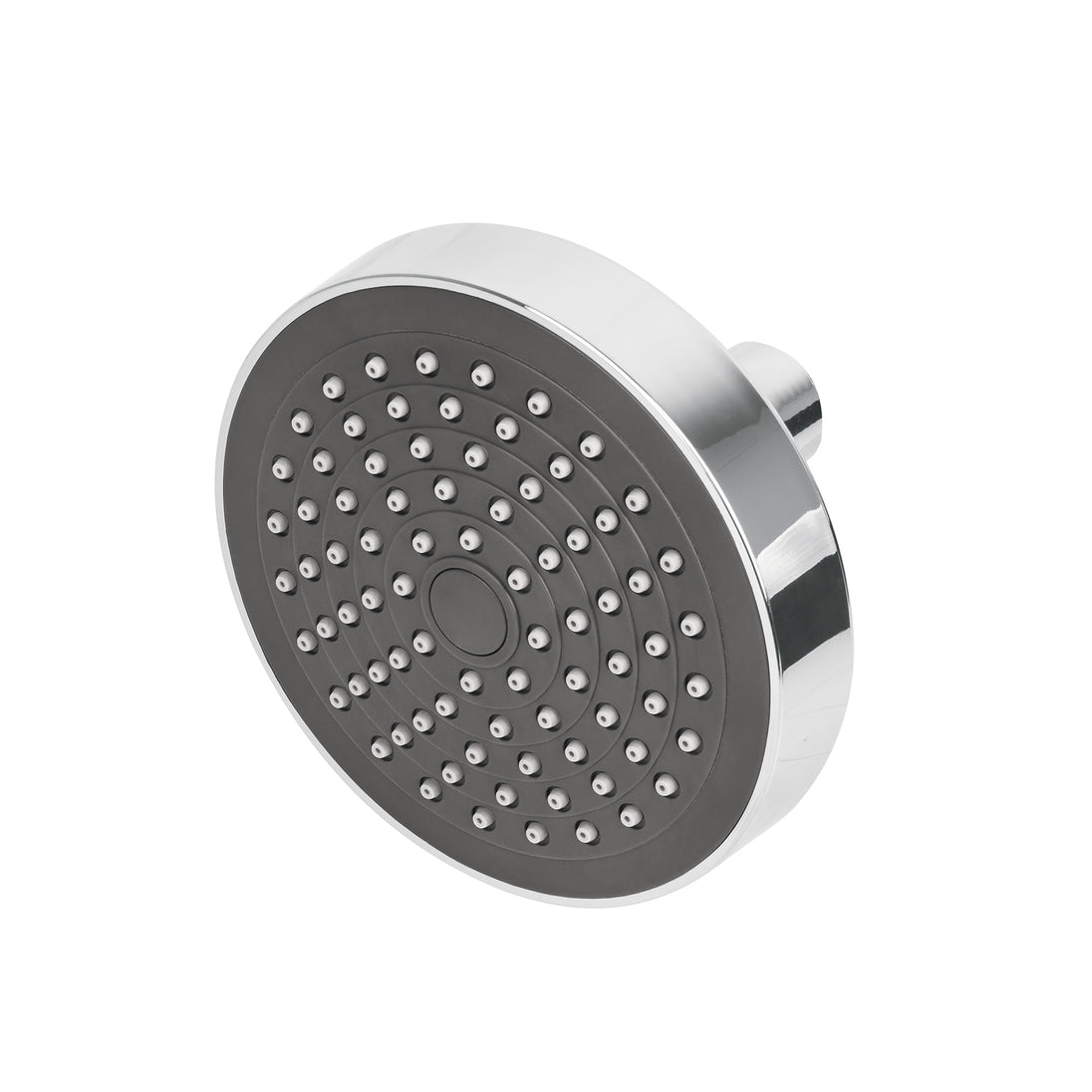R-402S Regadera redonda de ABS 4-1/4" sin brazo, FOSET BASIC