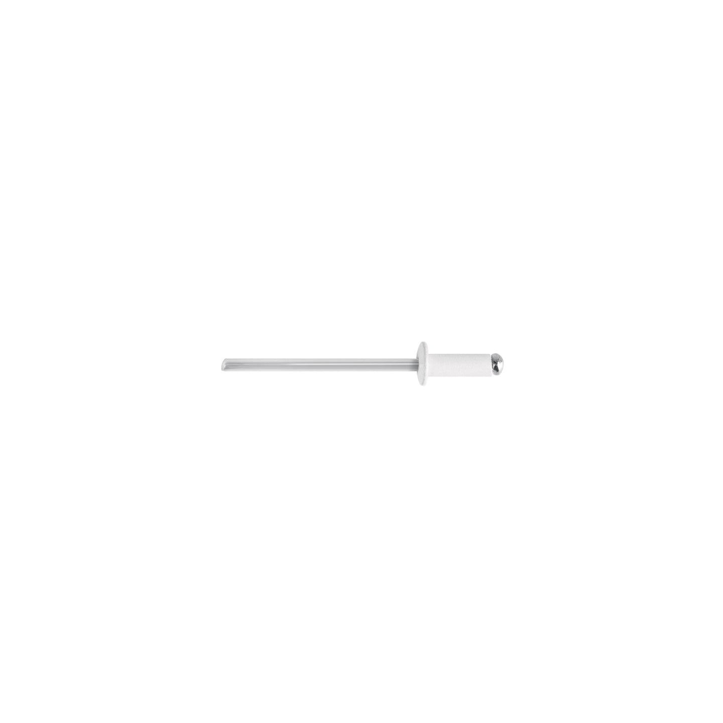 R-44BB Bolsa c/50 remaches 1/8"x1/4" blancos de aluminio, ala 1/4"