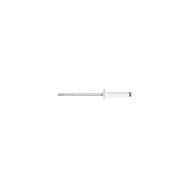 R-45BB Bolsa c/50 remaches 1/8"x5/16" blancos de aluminio, ala 1/4"