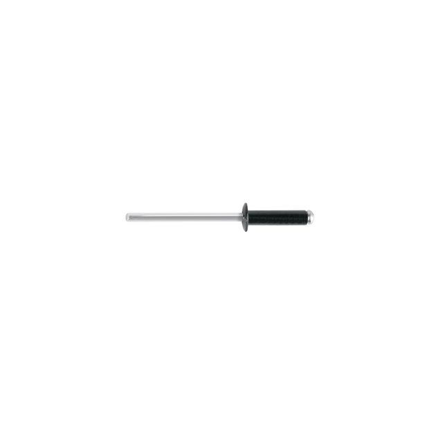 R-46BN Bolsa c/50 remaches 1/8"x3/8" negros de aluminio, ala 1/4"