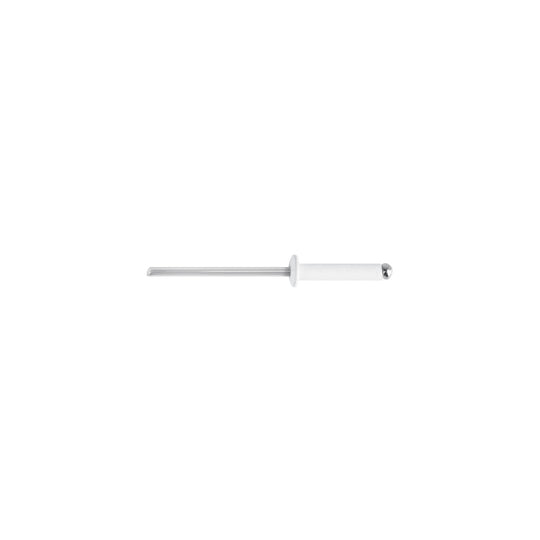 R-48BB Bolsa c/50 remaches 1/8"x1/2" blancos de aluminio, ala 1/4"