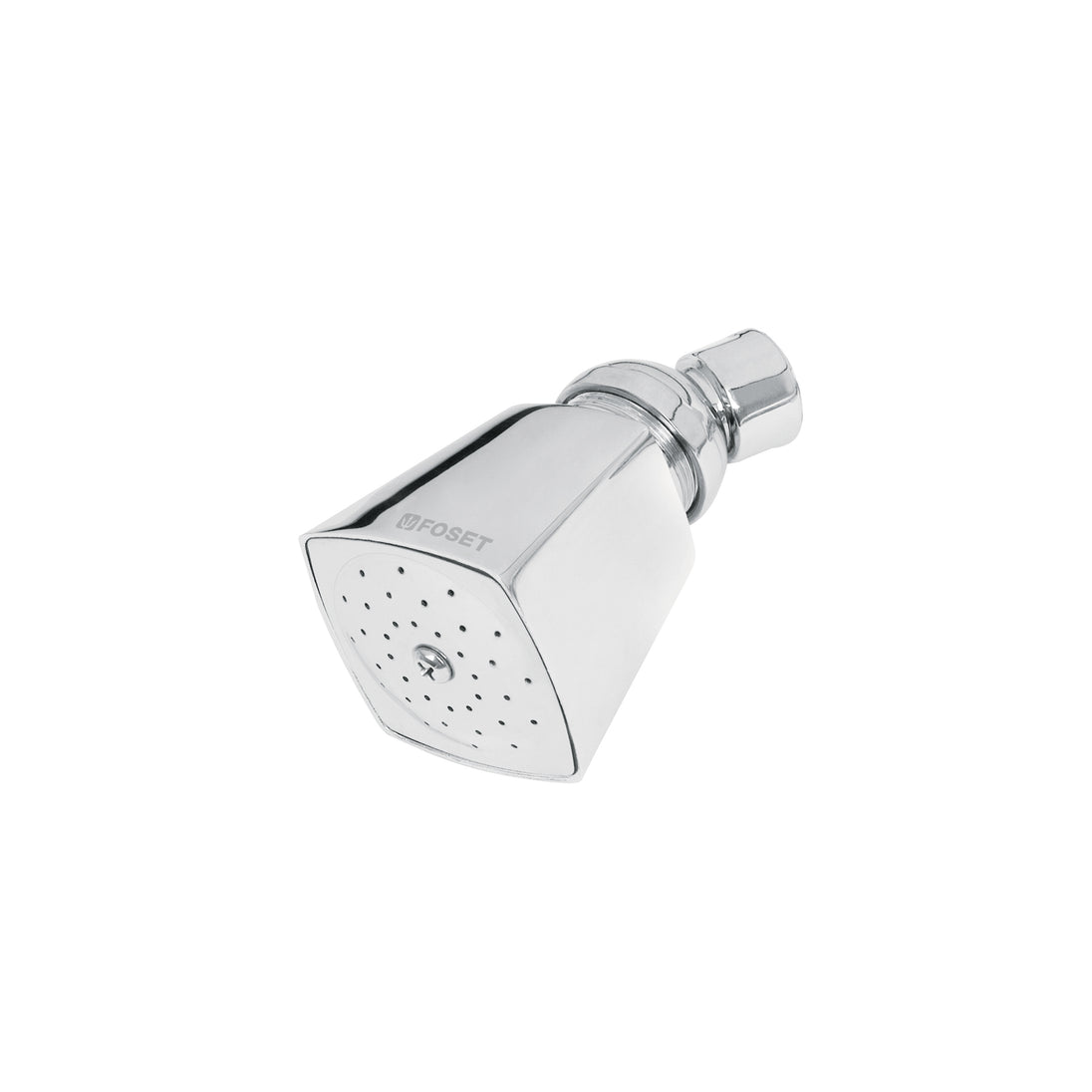 R-501S Regadera redonda 2", metálica, sin brazo, cromo, AQUA