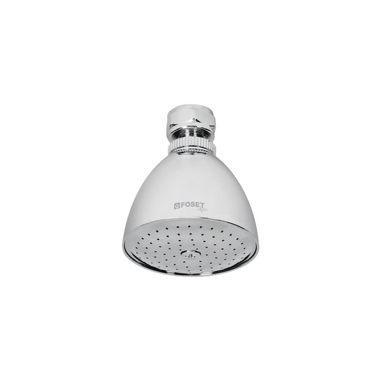 R-509S Regadera cónica 2-1/2", metálica, sin brazo, cromo, AQUA
