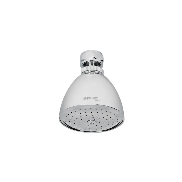 R-509S Regadera cónica 2-1/2", metálica, sin brazo, cromo, AQUA