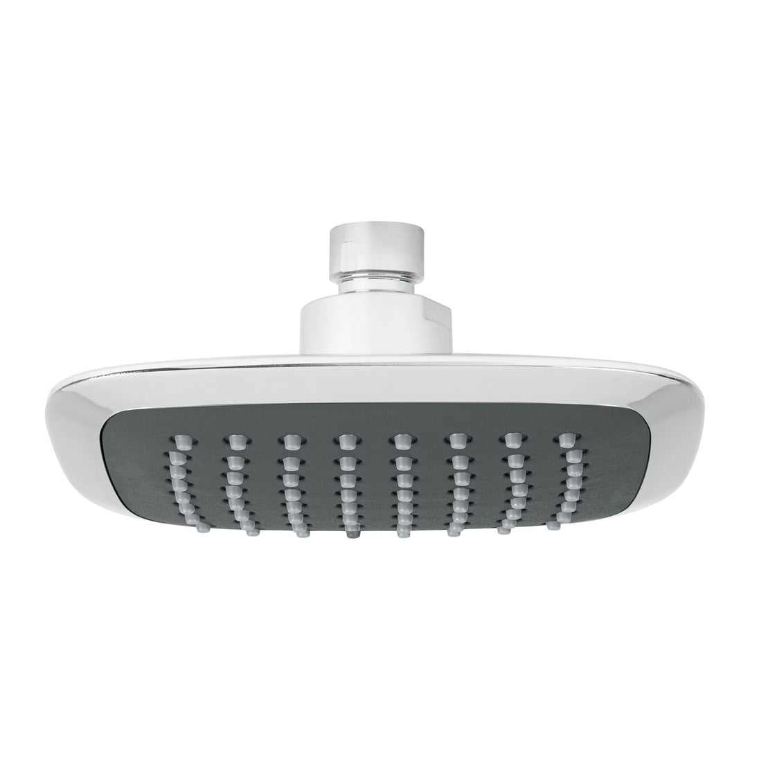 R-510S Regadera cuadrada 6", ABS, sin brazo, cromo, AERO