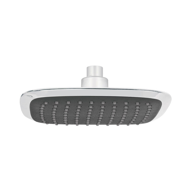 R-511S Regadera cuadrada 8", ABS, sin brazo, cromo, AERO