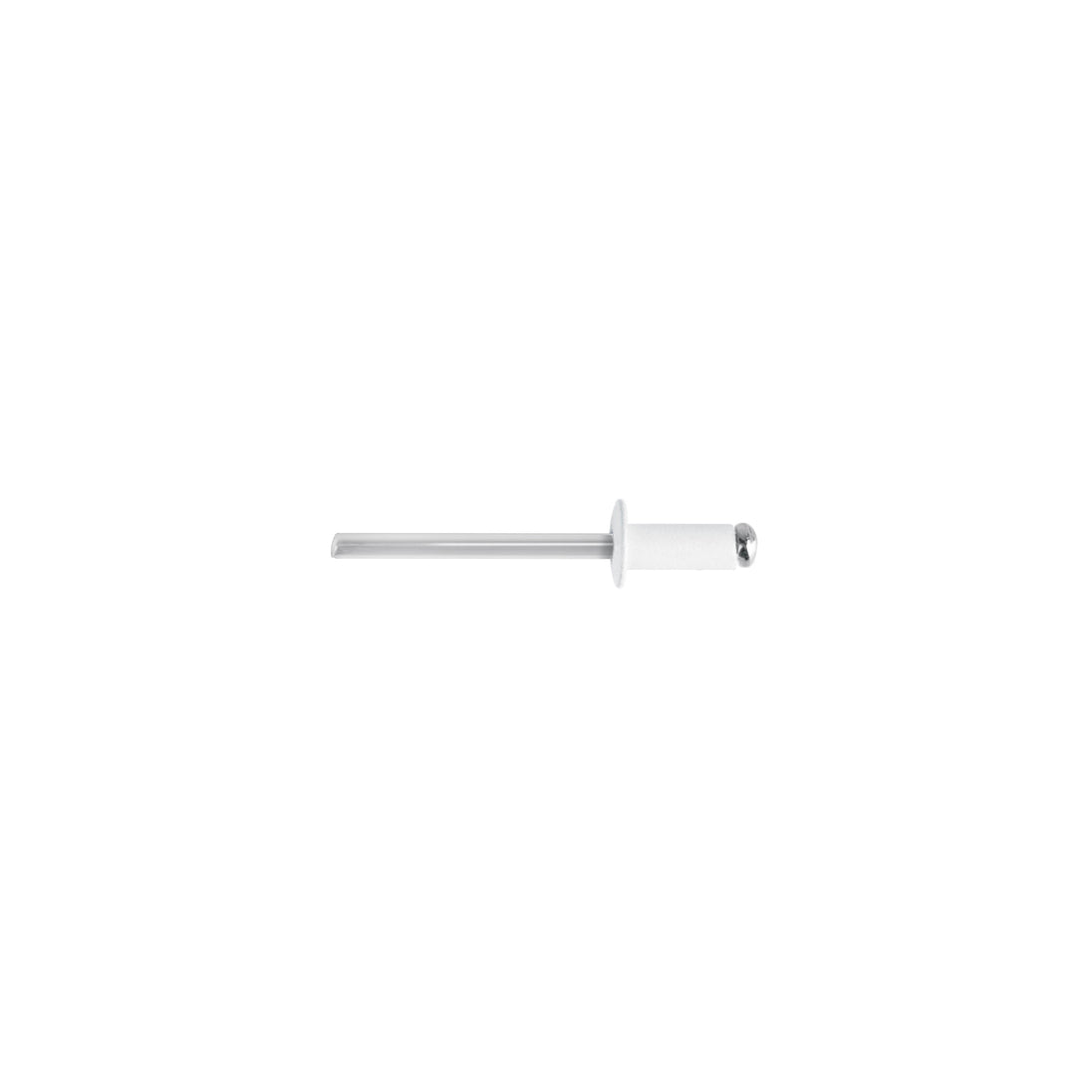 R-64BB Bolsa c/50 remaches 3/16"x1/4" blancos de aluminio, ala 3/8"