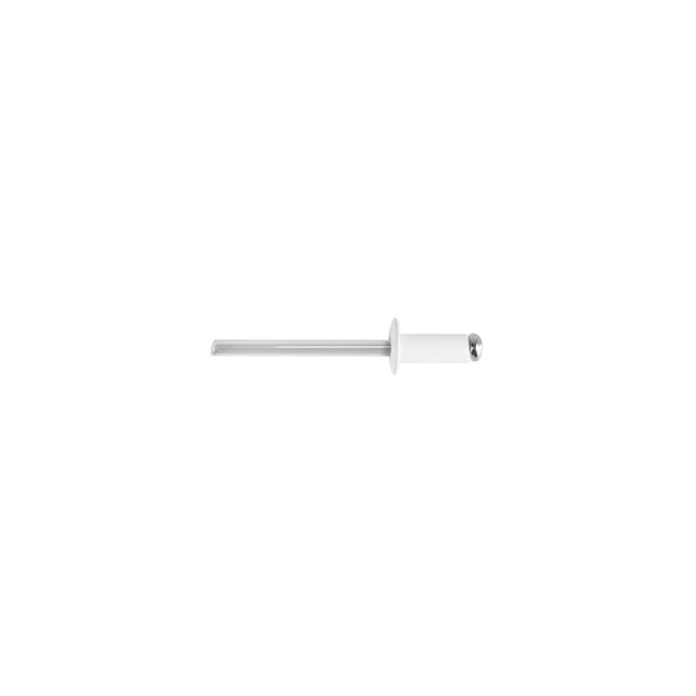 R-64BB Bolsa c/50 remaches 3/16"x1/4" blancos de aluminio, ala 3/8"