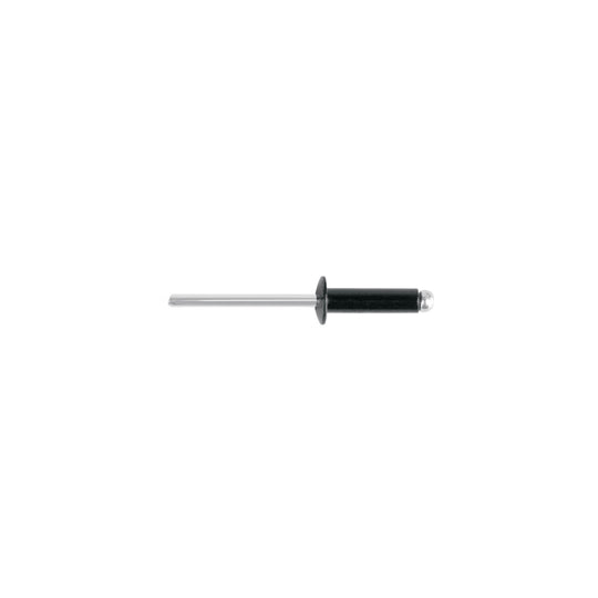 R-66BN Bolsa c/50 remaches 3/16"x3/8" negros de aluminio, ala 3/8"